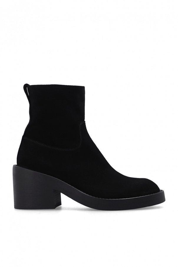 Ann Demeulemeester ‘Noor’ suede ankle boots