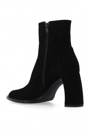 Ann Demeulemeester ‘Lisa’ suede heeled ankle boots