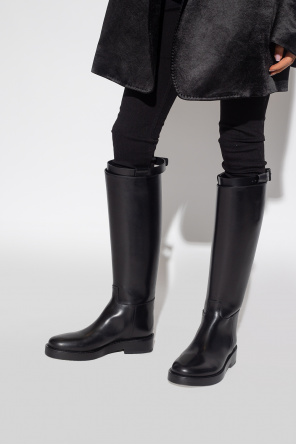 ‘stan’ leather boots od Ann Demeulemeester