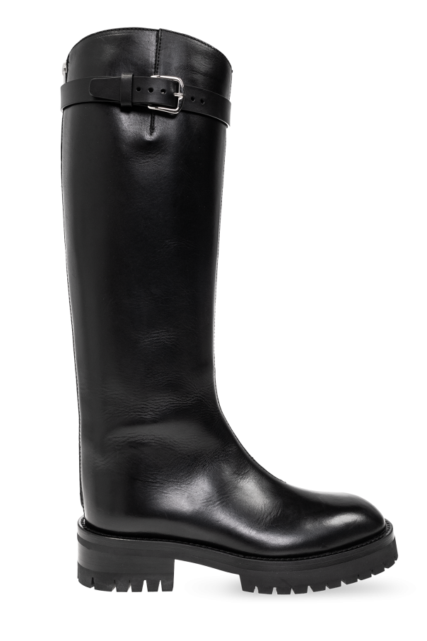 Leather ‘Nes’ boots od Ann Demeulemeester