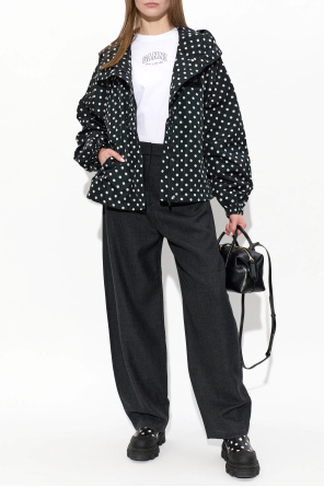 Ganni Polka dot pattern ankle boots