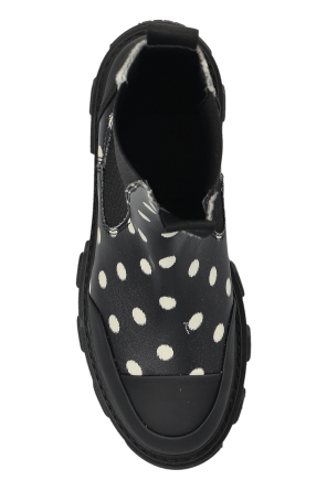 Ganni Polka dot pattern ankle boots