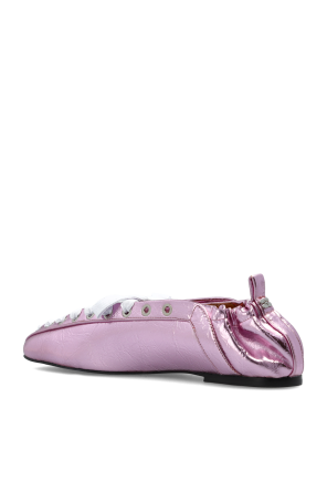 Ganni Bailarinas de eco-cuero