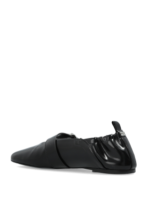 Ganni Ballet flats made of eco leather