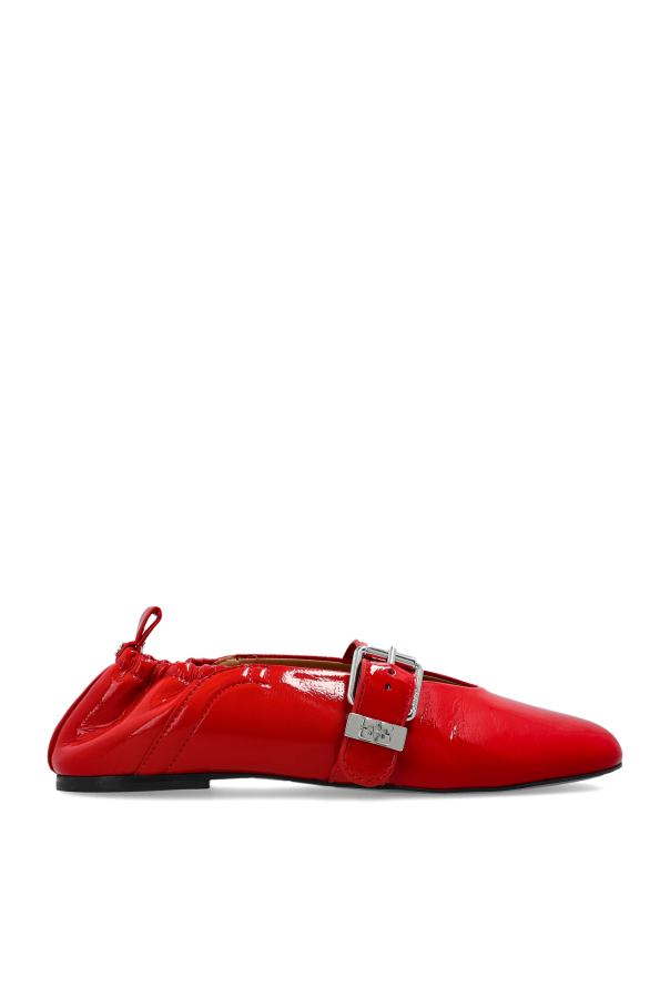 Ganni Ballet flats made of eco-leather