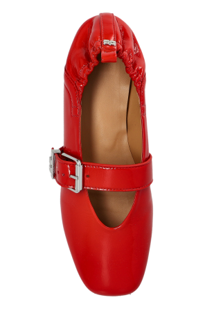 Ganni Ballet flats made of eco-leather