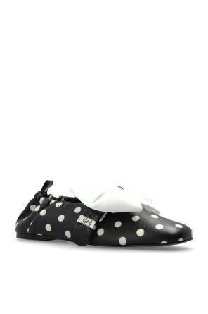 Ganni Ballet flats made of eco leather