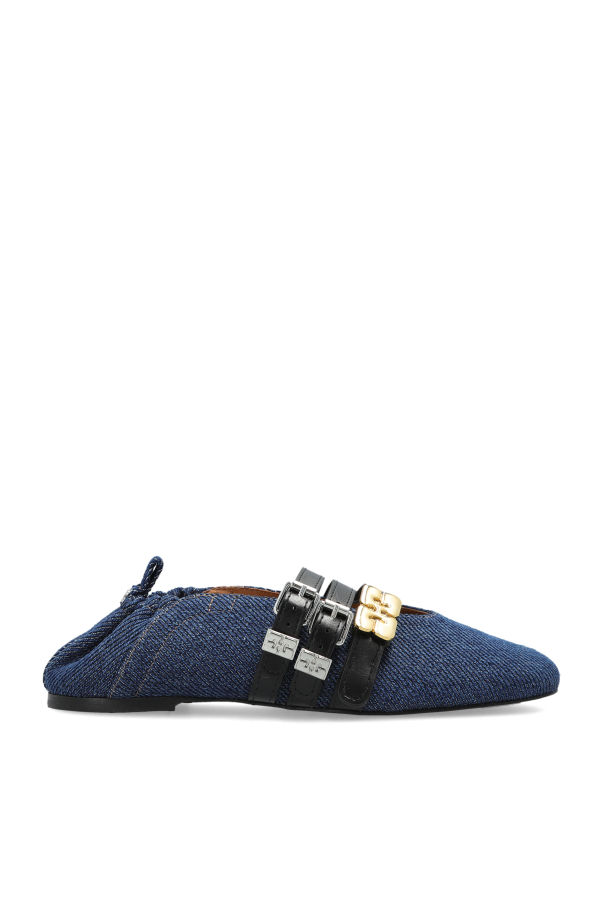 Denim ballet flats od Ganni