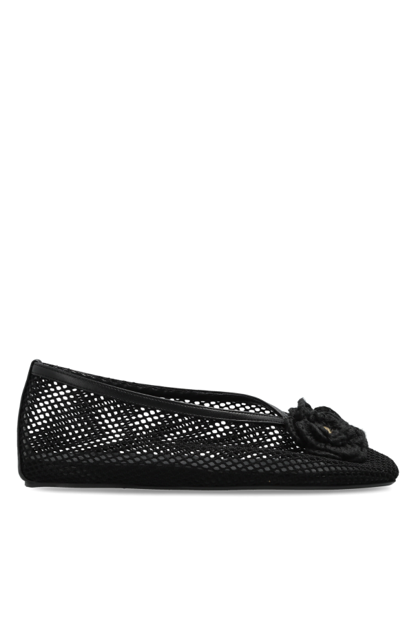 Ballet flats with appliqué od Ganni