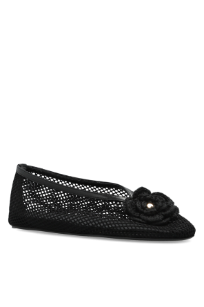 Ganni Ballet flats with appliqué