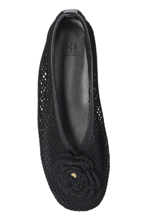 Ganni Ballet flats with appliqué