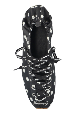 Ganni Bailarinas com atacadores