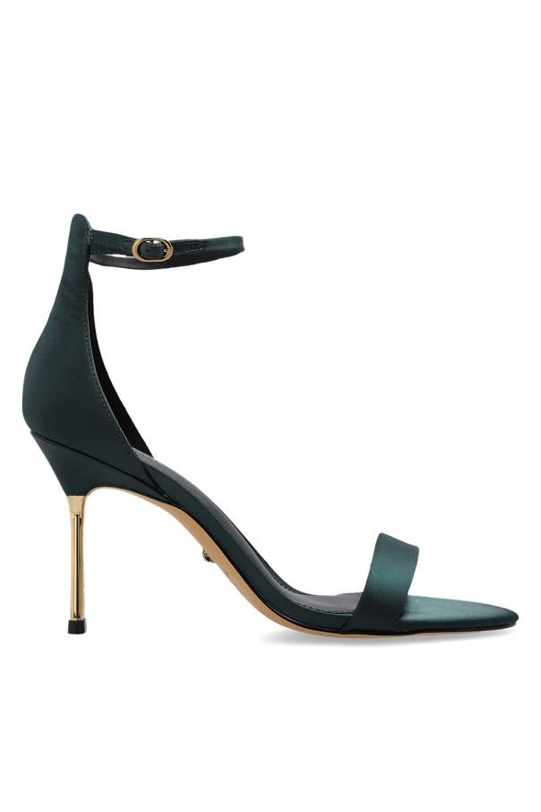 Satin heeled sandals ‘Bank’ od Kurt Geiger