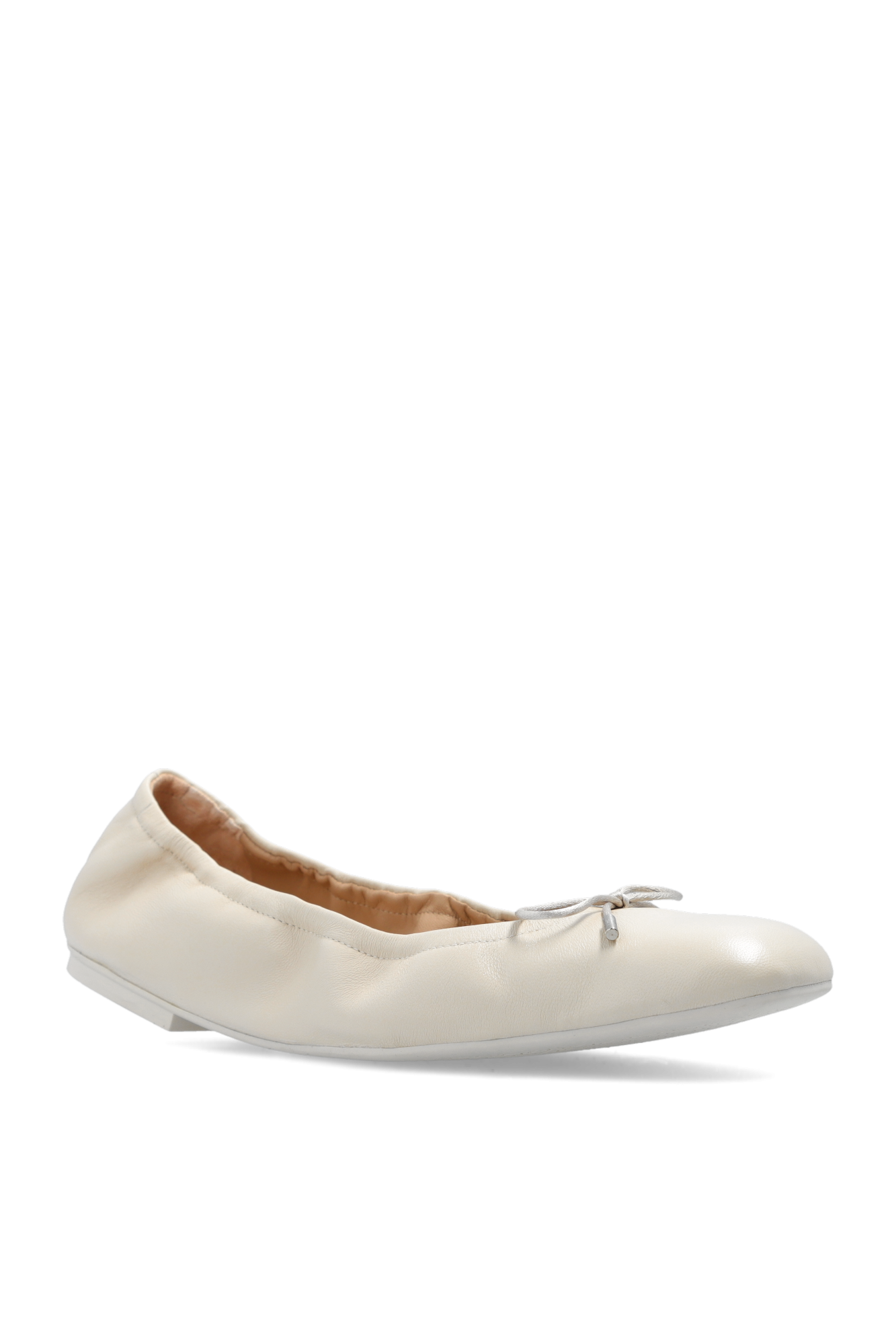 Stuart Weitzman ‘Bardot’ leather ballet flats