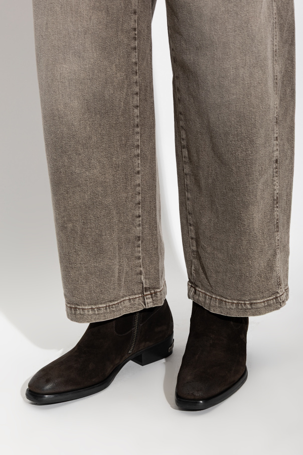 AllSaints Leather Chelsea boots
