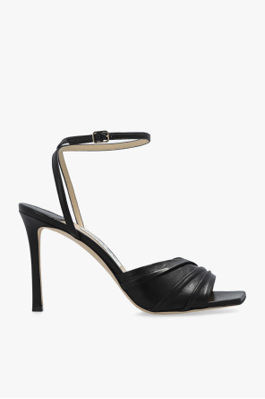 ‘basil’ heeled leather sandals od Jimmy Choo