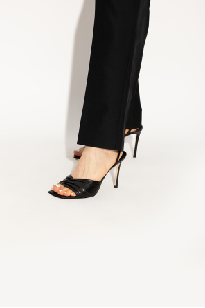 ‘basil’ heeled leather sandals od Jimmy Choo
