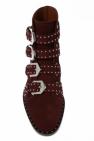 Givenchy BURGUNDY Studded ankle boots