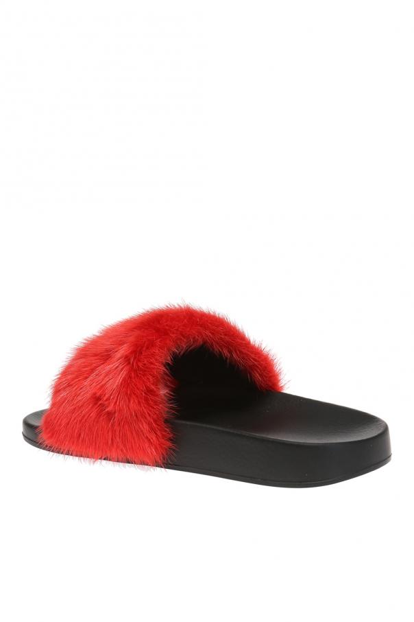 givenchy fur shoes