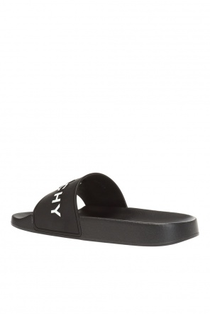 Givenchy Slides with tactile logo