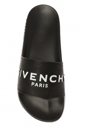 Givenchy Slides with tactile logo