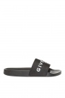Givenchy Slides with tactile logo