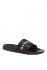 Givenchy Slides with tactile logo