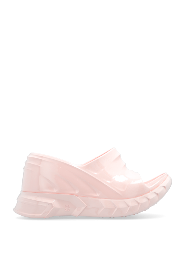 givenchy teint ‘Marshmallow’ wedge mules