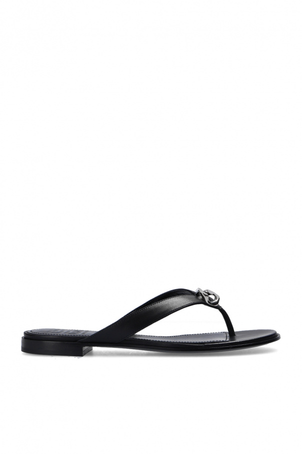 Givenchy Leather flip-flops
