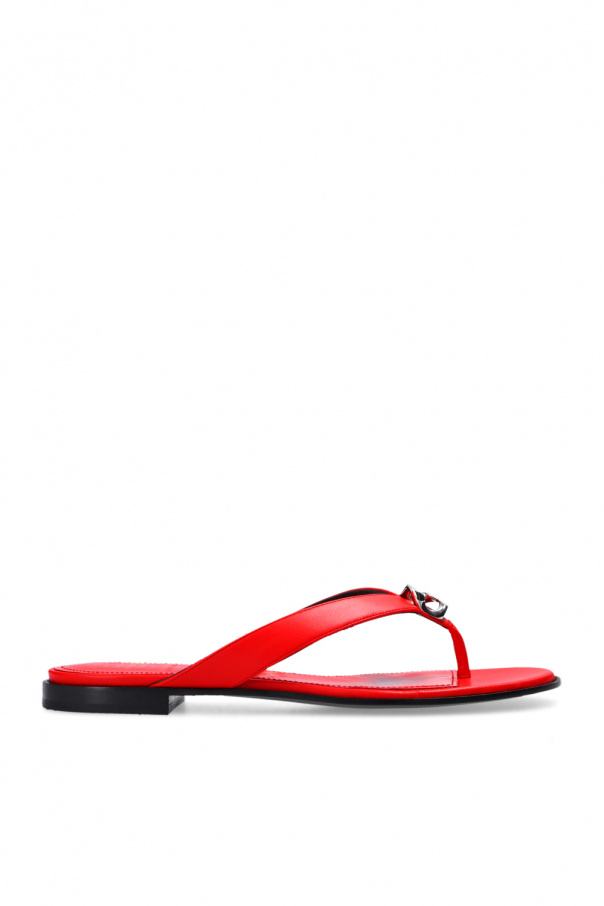 Givenchy Leather flip-flops