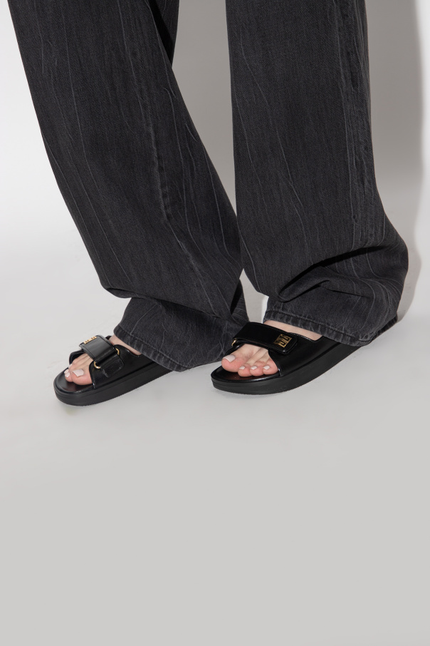 Givenchy Skórzane sandały