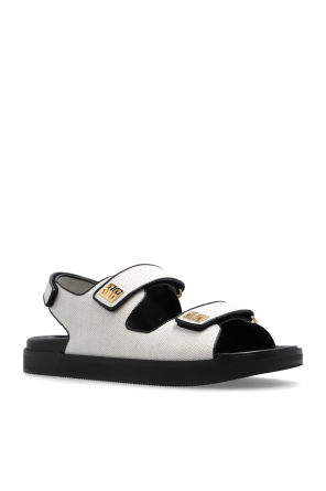Givenchy Canvas sandals with logo