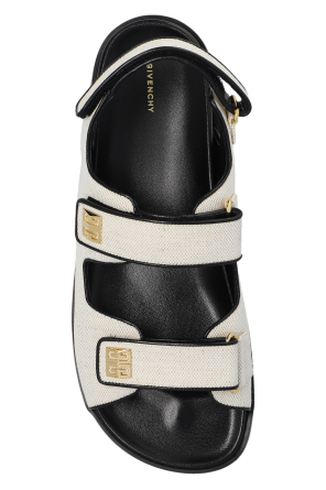 Givenchy Płócienne sandały z logo