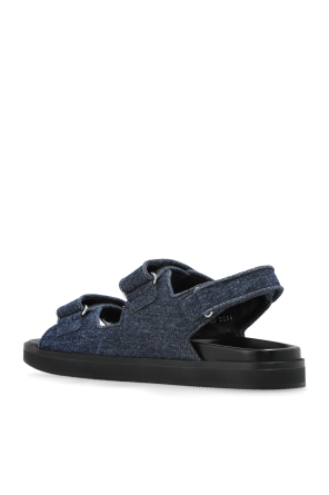 Givenchy Sandały z aplikacją w kształcie logo