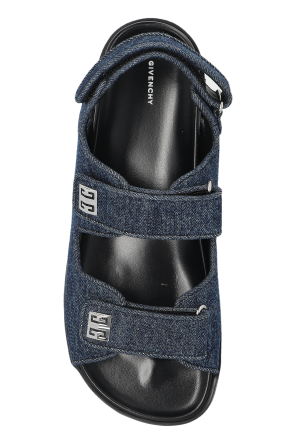 Givenchy Sandały z aplikacją w kształcie logo