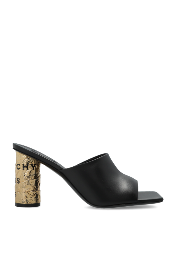 Leather heeled mules od Givenchy