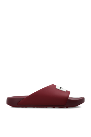 Rubber slides with logo