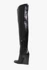 Victoria Beckham Leather wedge boots