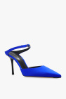 Victoria Beckham BLUE ‘Jordy’ heeled mules