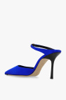 Victoria Beckham BLUE ‘Jordy’ heeled mules