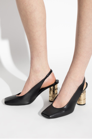 Leather heeled shoes od Givenchy