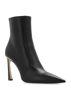 Victoria Beckham Leather heeled ankle boots