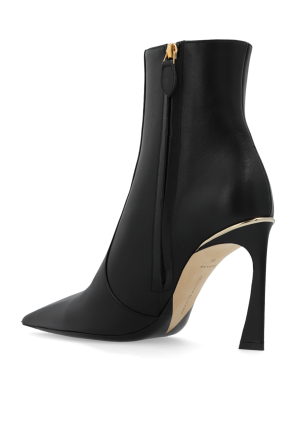 Victoria Beckham Leather heeled ankle boots