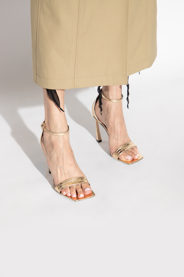 Victoria Beckham Skórzane sandały