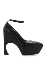 Victoria Beckham Leather platform pumps