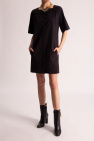 Givenchy black givenchy logo intarsia jumper