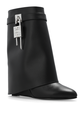 Givenchy ‘Shark Lock’ wedge 4cc boots
