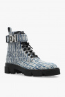 Givenchy BLUE 'Terra' heeled ankle boots