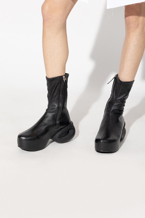 Givenchy ‘G Clog’ platform coat boots