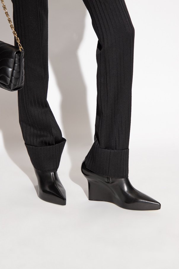 Givenchy Leather wedge boots